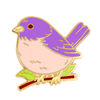 Pastel Sparrow Pin