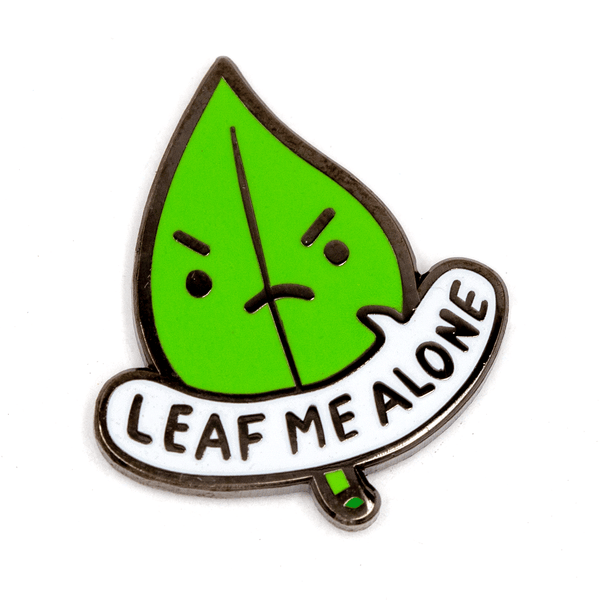 Leaf Me Alone - Stencil