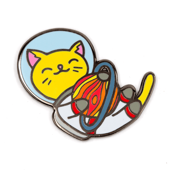Spacecraft Pin Alien Cat Hard Enamel Pins Lovely Cute Pin - Temu New Zealand