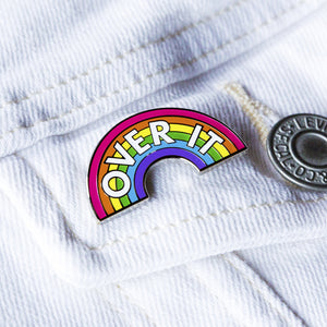 Over It Pin