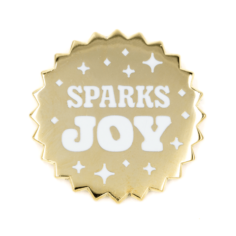 Sparks Joy Pin