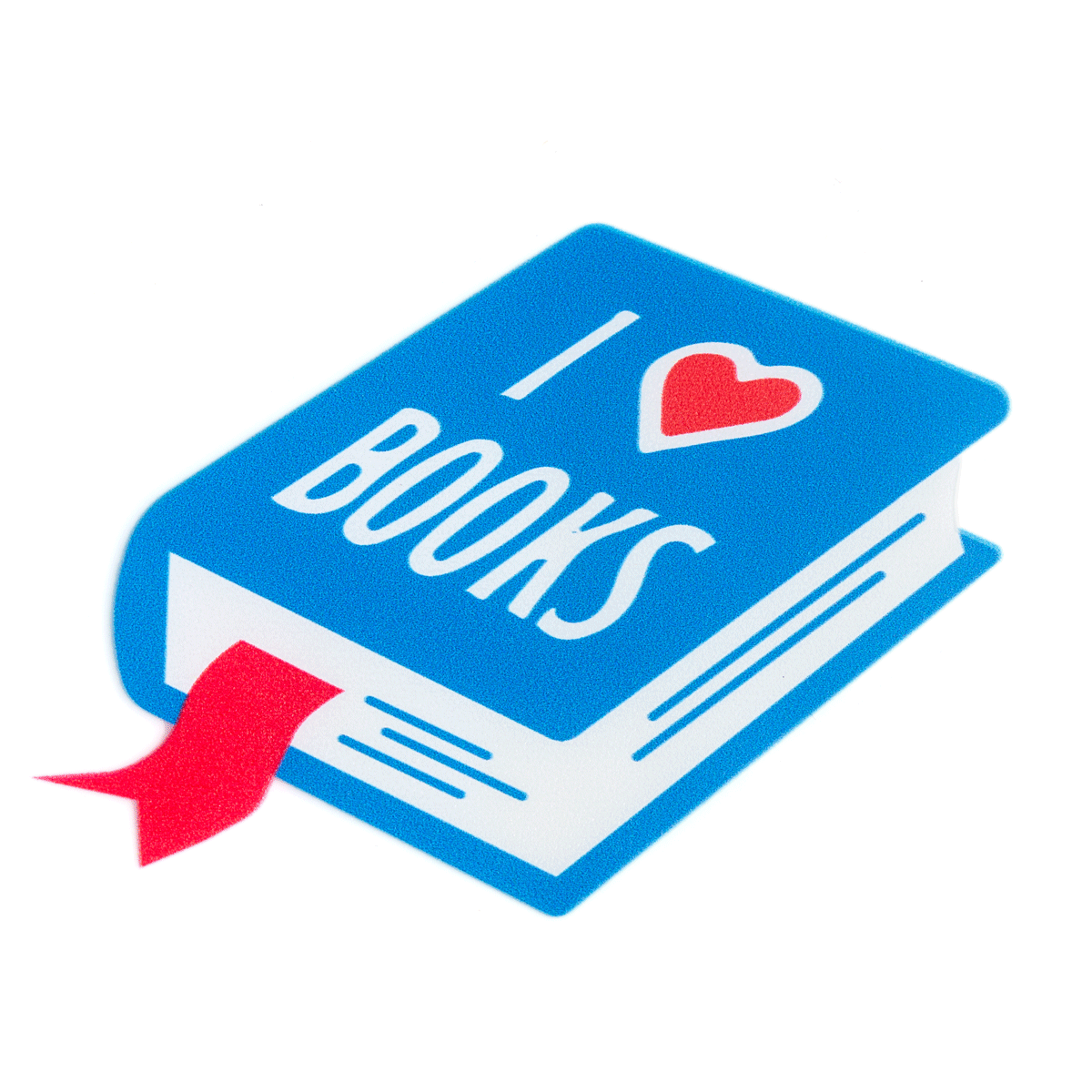 I Heart Books Bumper Sticker