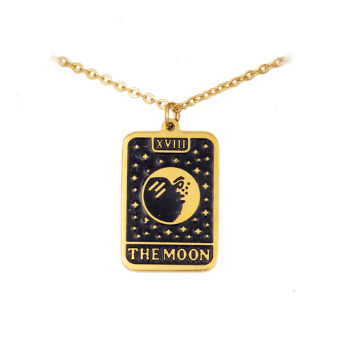 Moon Tarot Pendant Necklace