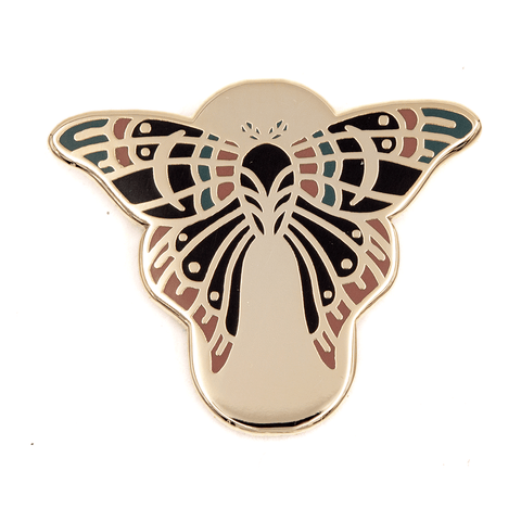 Moth Brooch Pin