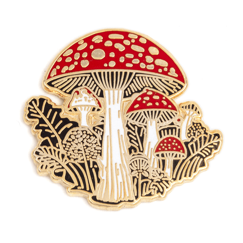 Mushroom Forest Pin
