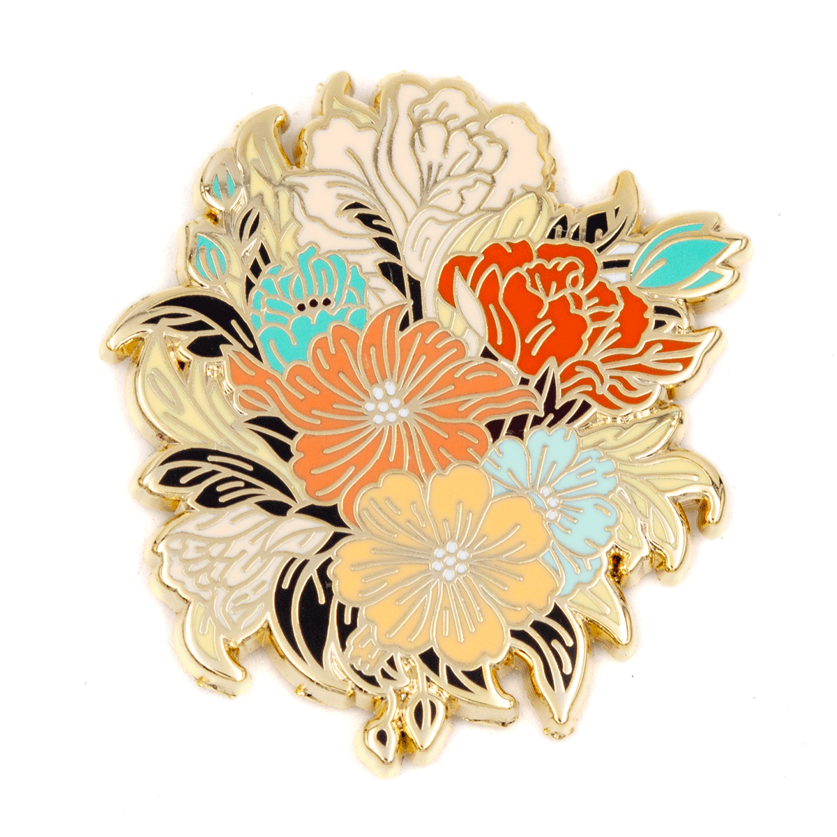 Tropical Bouquet Pin