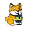 Shiba Inu Boba Pin