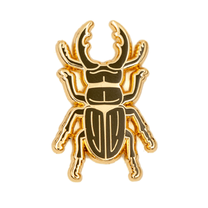 Stag Beetle Pin