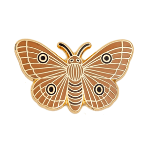 Emperor Moth Pin