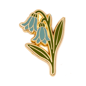 Bluebell Flower Pin