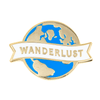 Wanderlust Pin