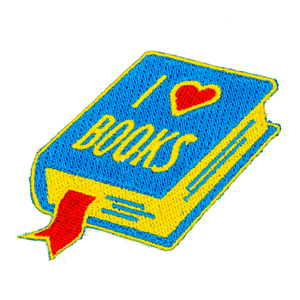 I Heart Books Patch