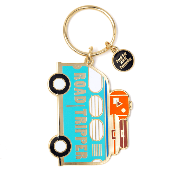 Road Tripper Enamel Keychain – These Are Things