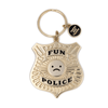 Fun Police Enamel Keychain