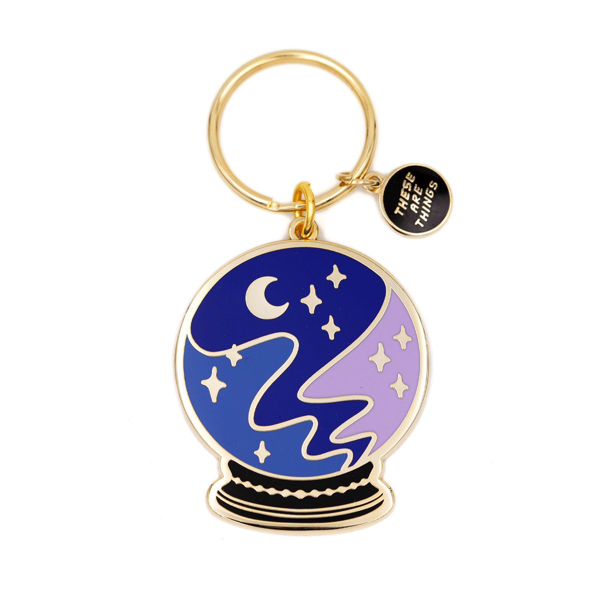 Crystal Ball Enamel Keychain – These Are Things