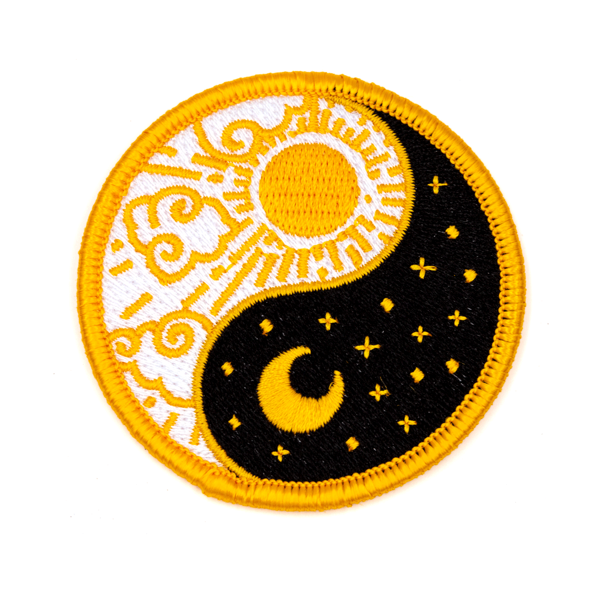 Sun and Moon Yin Yang Patch