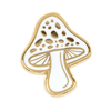 Golden Mushroom Pin