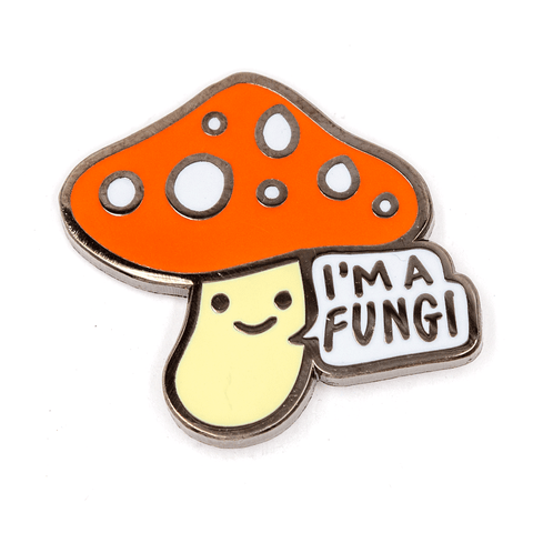 Fungi Mushroom Pin