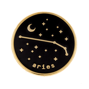 Aries Zodiac Pin