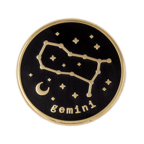 Gemini Zodiac Pin
