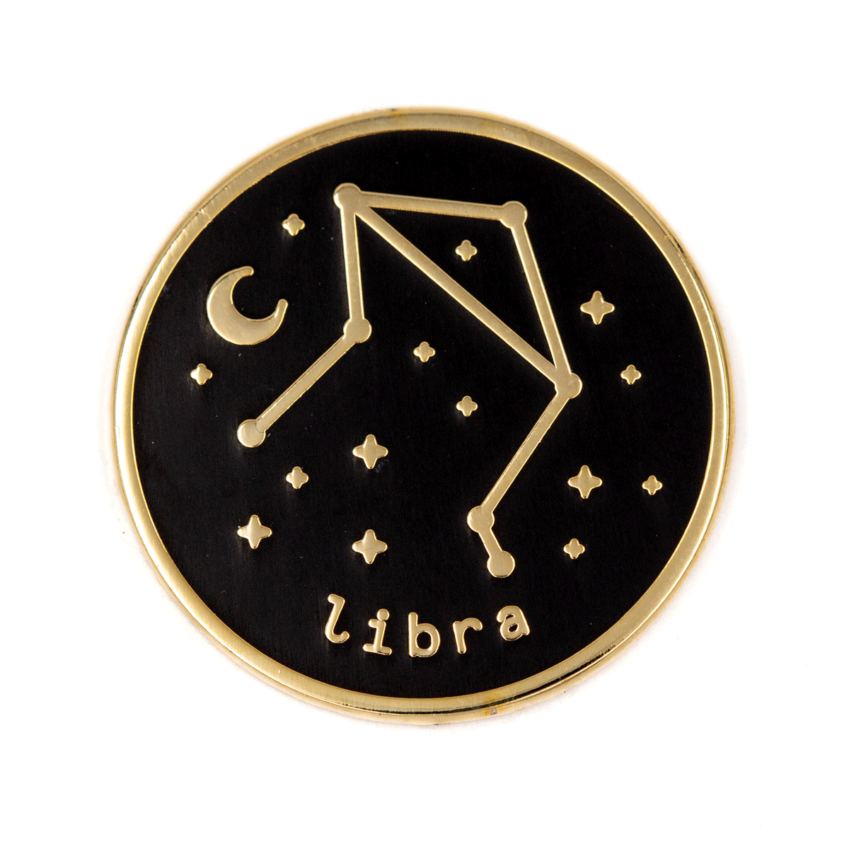 Libra Zodiac Pin