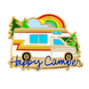 Happy Camper Forest RV Pin