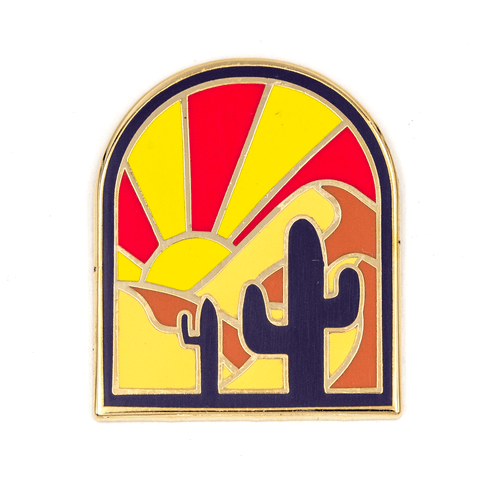 Desert Window Pin