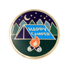 Happy Camper Campfire Pin