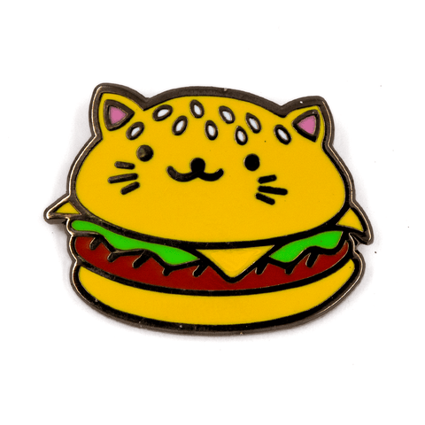 Cat Burger Pin