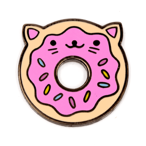 Cat Donut Pin