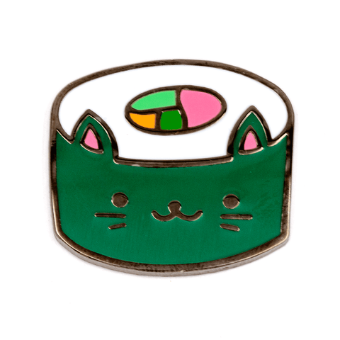 Cat Maki Roll Sushi Pin