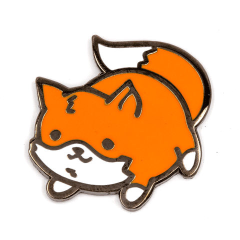 Happy Fox Pin