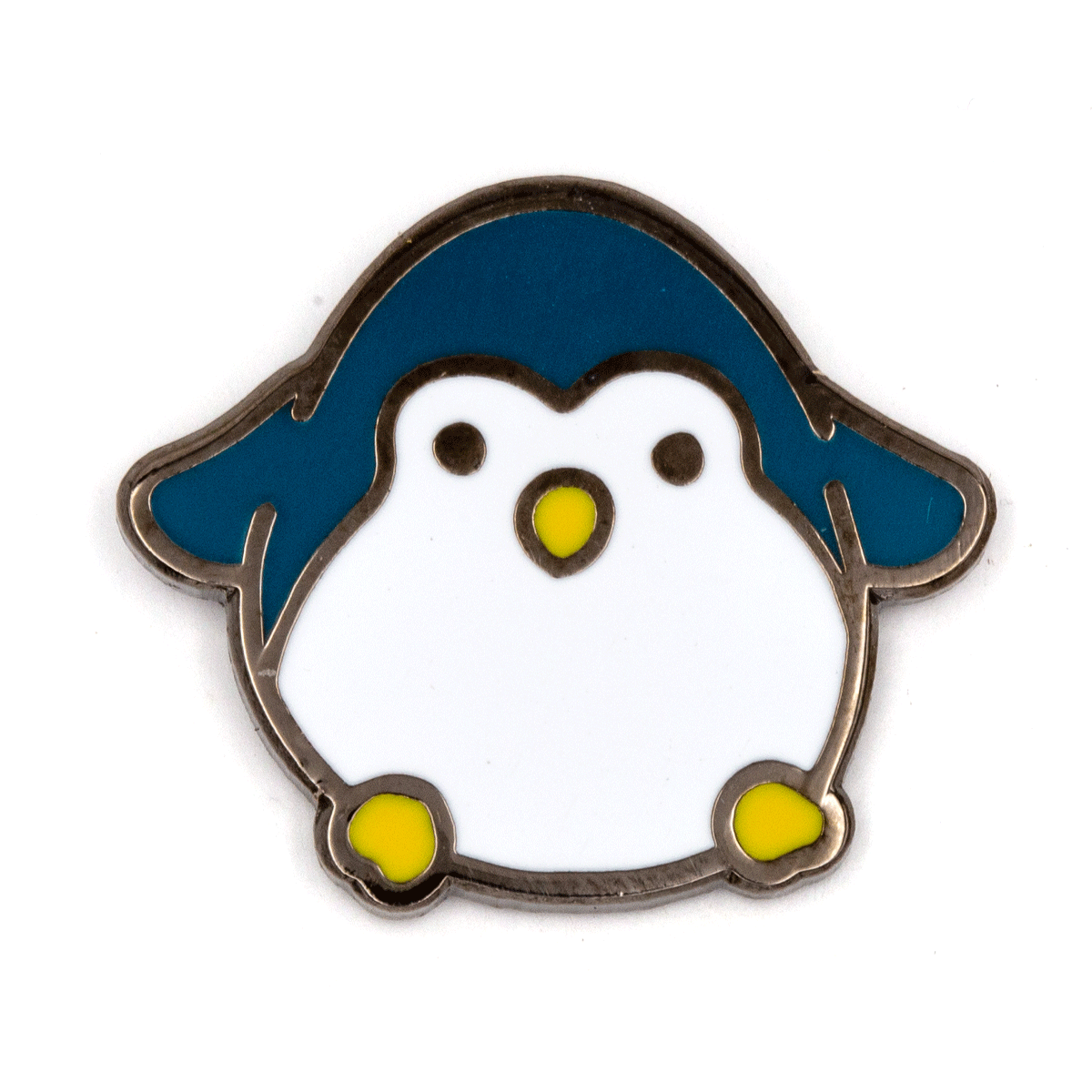 Enamel Pins Adélie Penguin Enamel Pin - Cute Animal Pin, Hard Enamel Pin, Ocean Bird, Lapel Pin Badge, Black And White, Polar Animal, Penguin Gift Bunny Pins - Foto 3