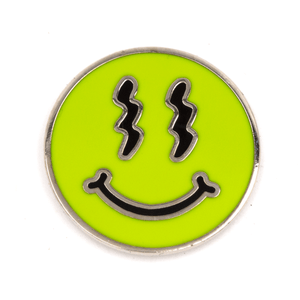 Trippy Smiley Pin