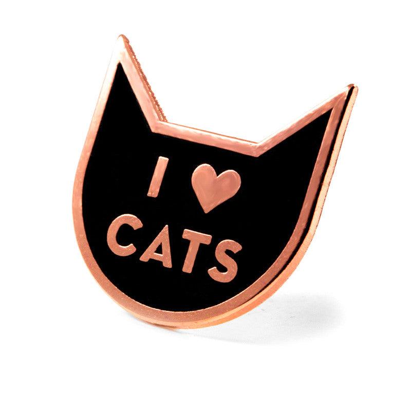 I Heart Cats Pin