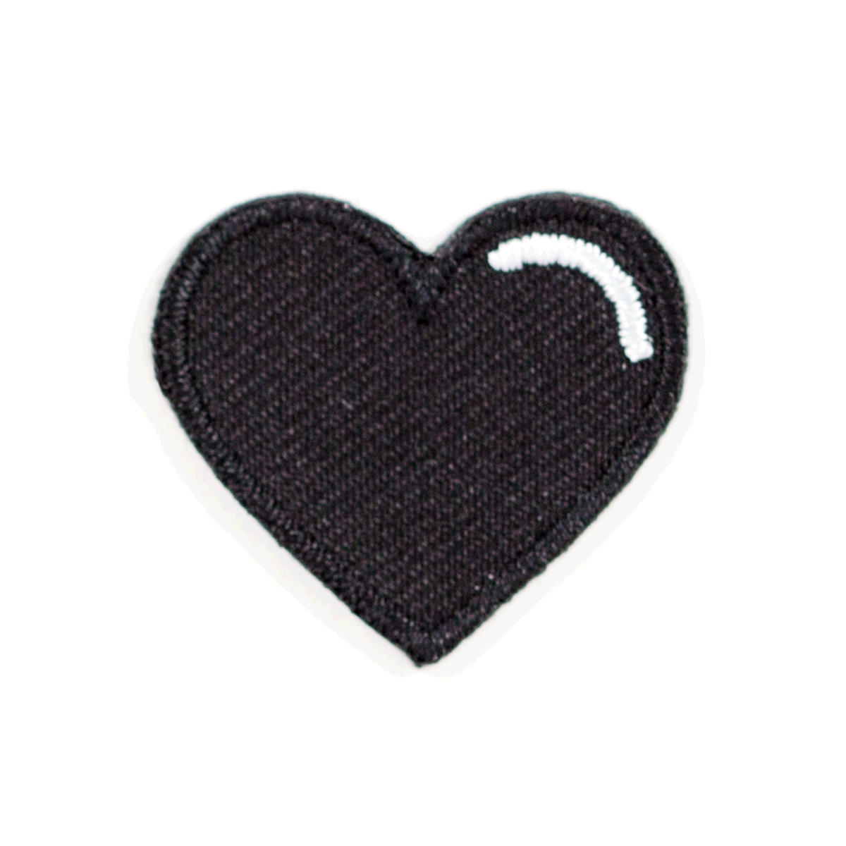 Black Heart Sticker Patch – These Are Things