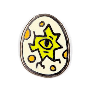 Dino Egg Eye Pin
