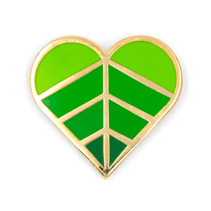 Heart Leaf Pin