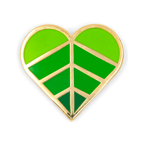 Heart Leaf Pin