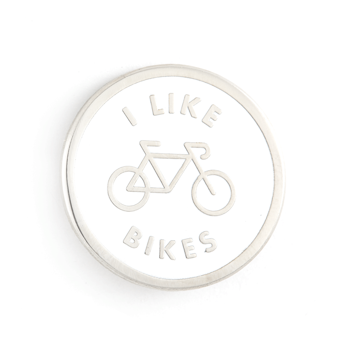 I Like Bikes Pin