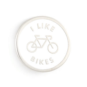 I Like Bikes Pin