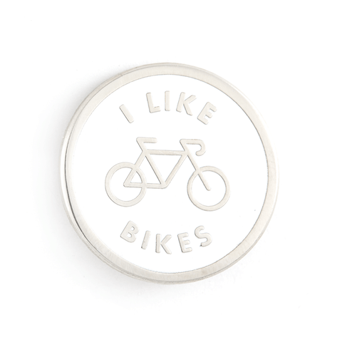 I Like Bikes Pin