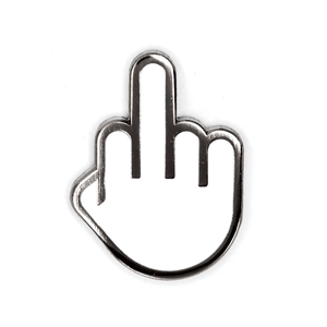 Middle Finger Pin