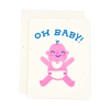 Oh Baby Risograph Card