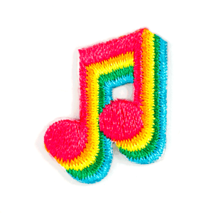 Music Note Sticker Patch